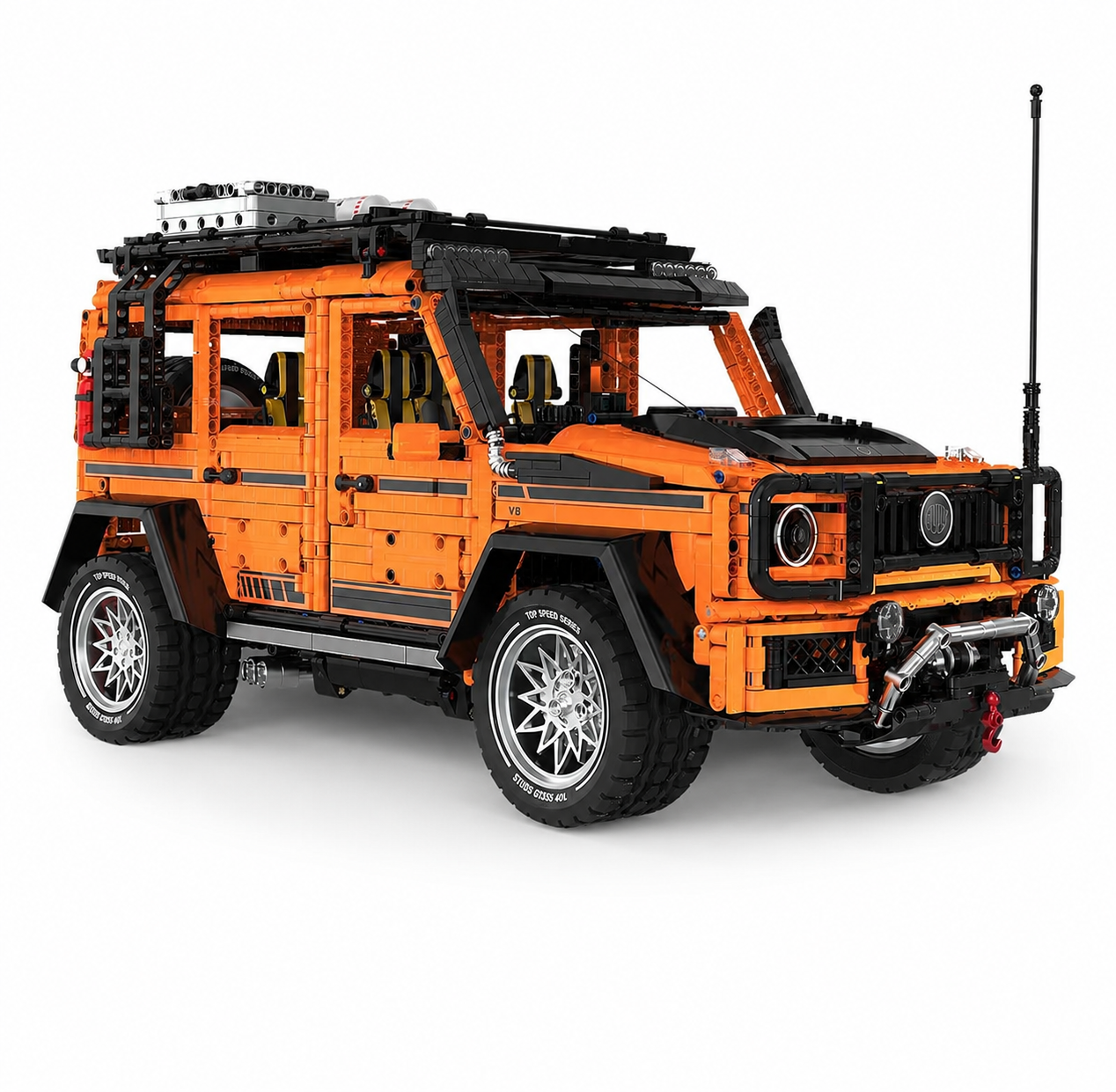 Travel Accessories Kit For Men - 3914PCS 4X4 Off-Road Travel Car Building