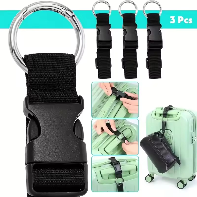 Travel Accessories Luggage Straps - Travel Luggage Fixed Strap Backpack External