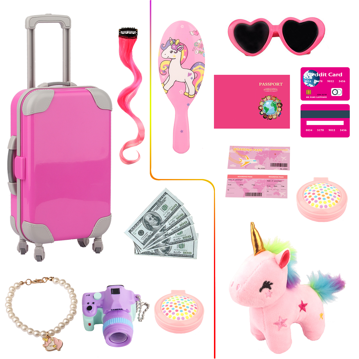 A Pack=20 Pcs American 18 Inch - Travel.Accessories News 评论和价格