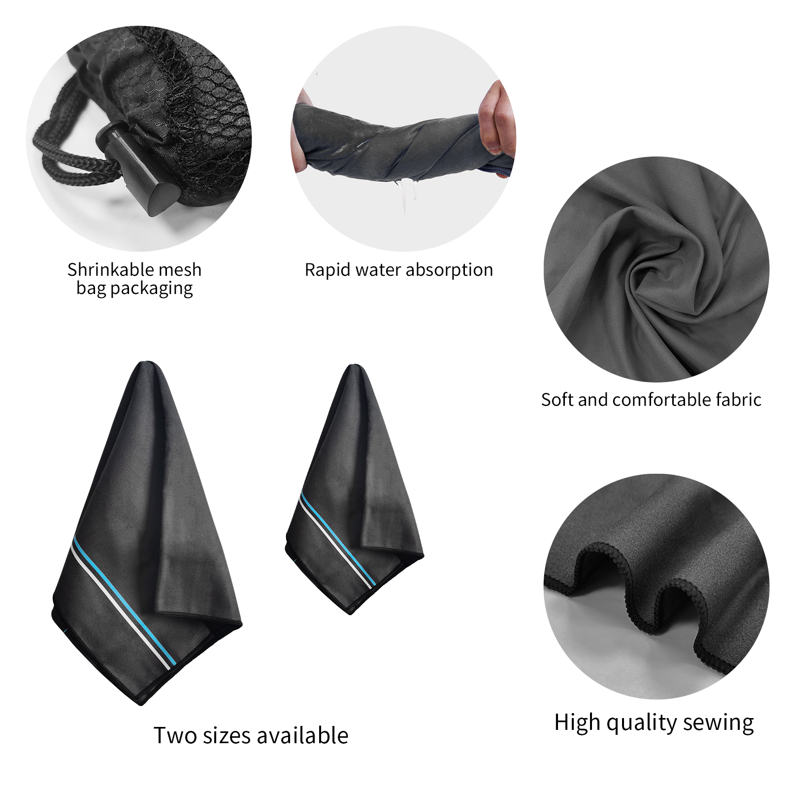 AQUA Microfiber Quick Dry and  - Travel Towel Quick Dry 评论和价格