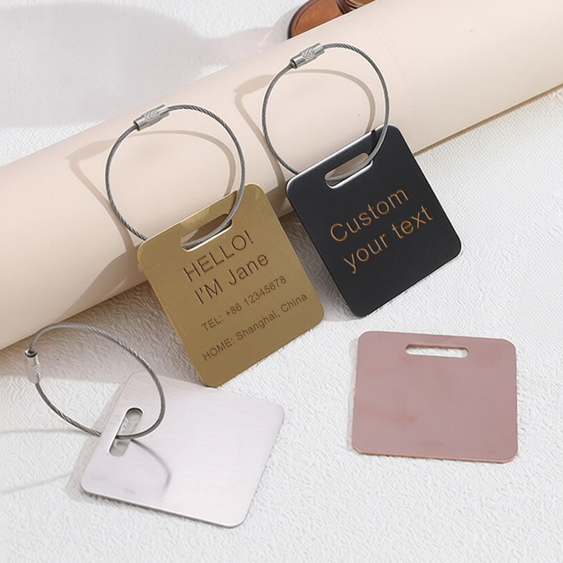 Custom Name Luggage Tag Laser  - Travel Accessories Store 评论和价格