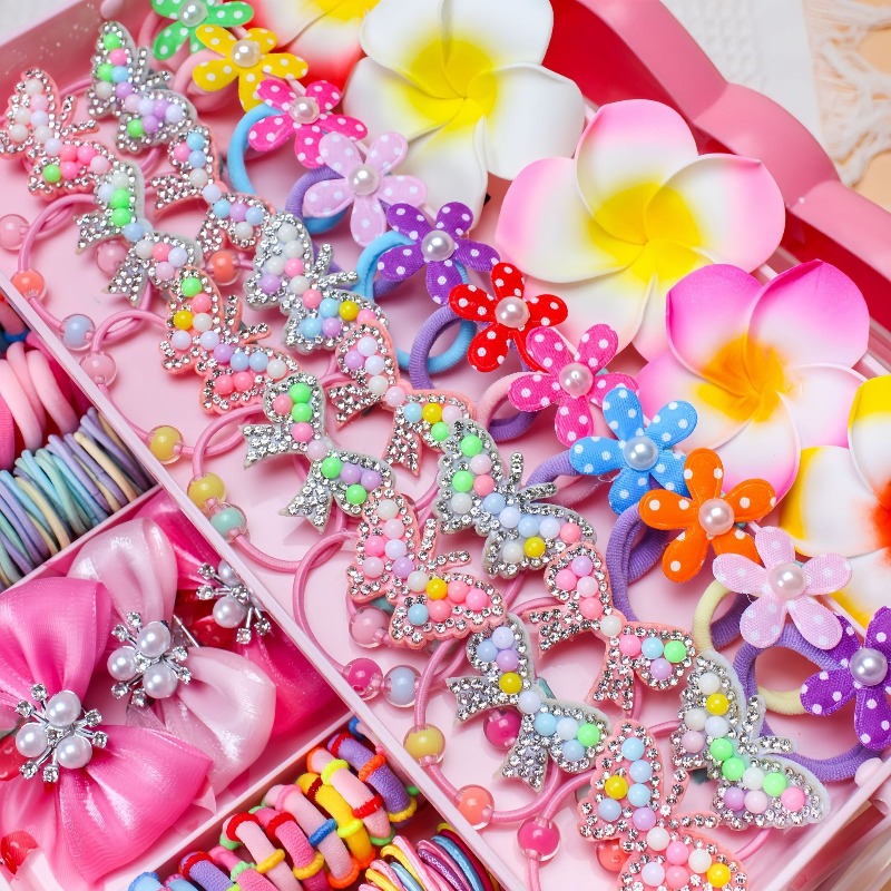 546Pcs Bow High Elastic Hair A - Travel Accessories For 4 Year Old 评论和价格