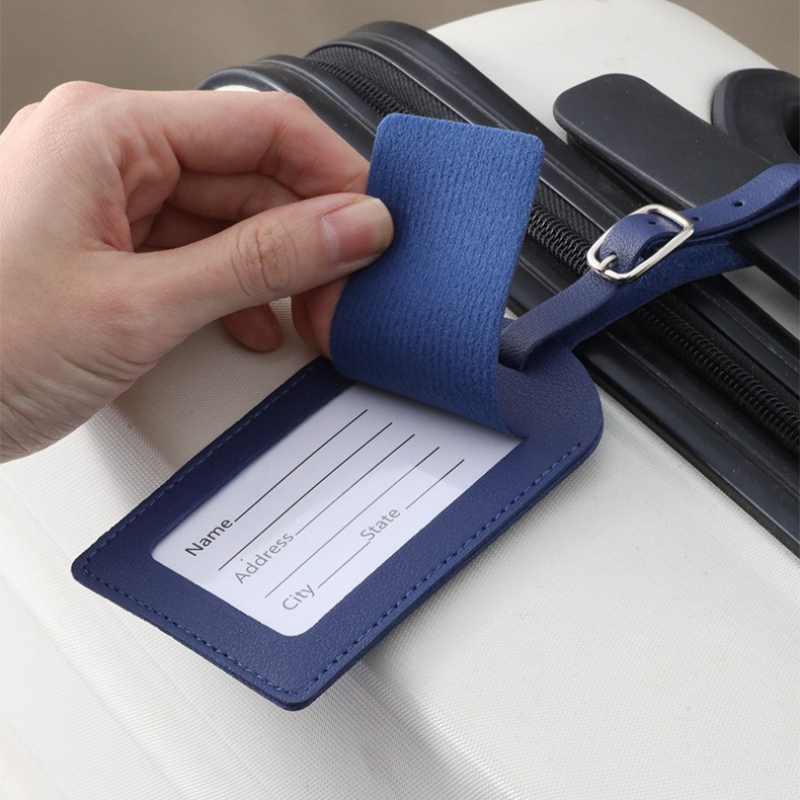 Women Men Luggage Tags PU Leat - Travel Access 评论和价格