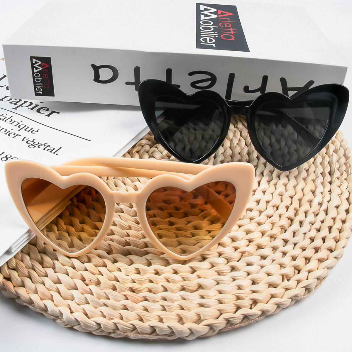 Heart Shaped Sunglasses for Wo - Travel Accessories Shops 评论和价格