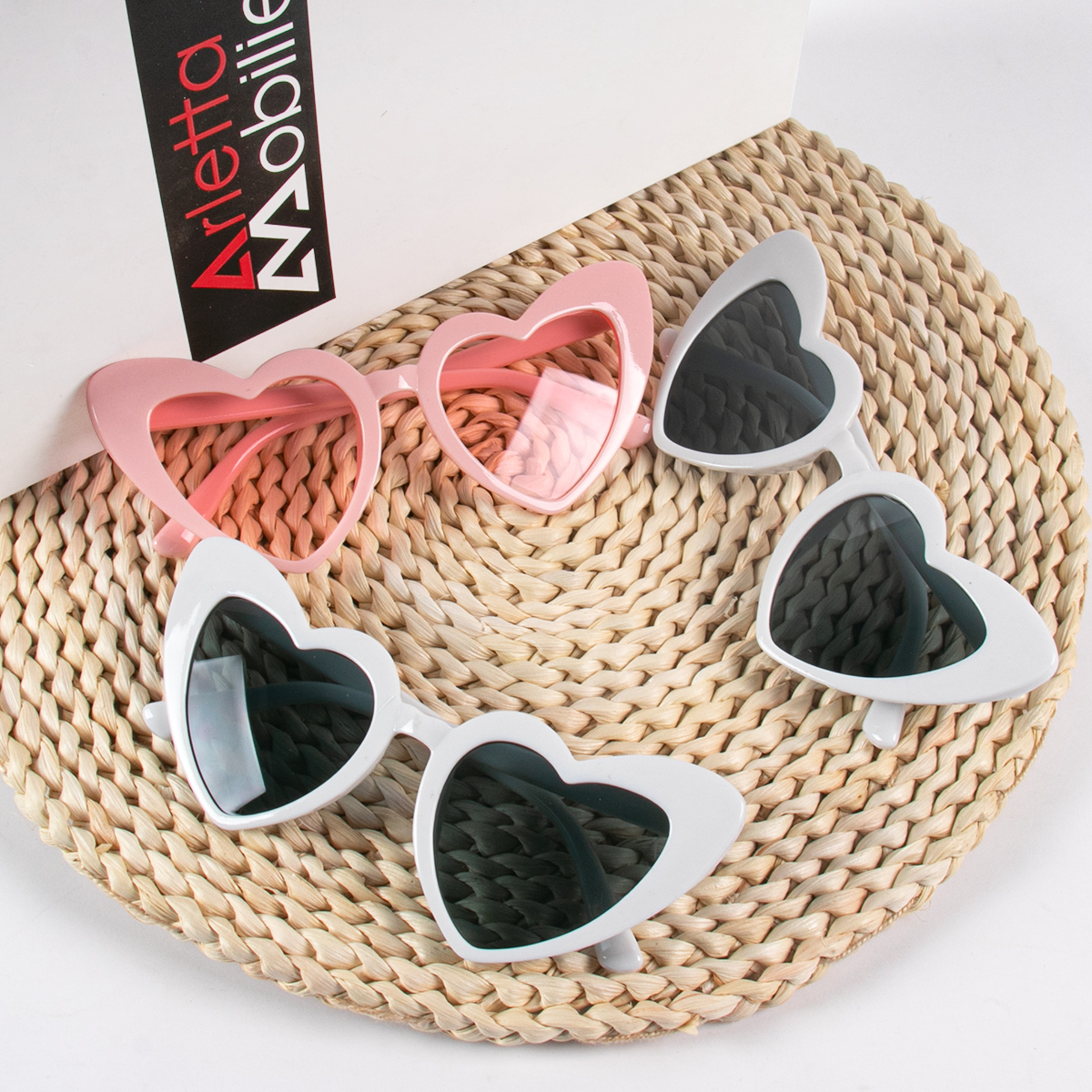 Heart Shaped Sunglasses for Wo - Travel Accessories Shops 评论和价格