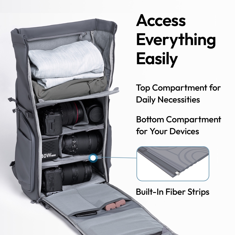 Ulanzi BP04 Hard Shell Camera  - Travel Access 评论和价格