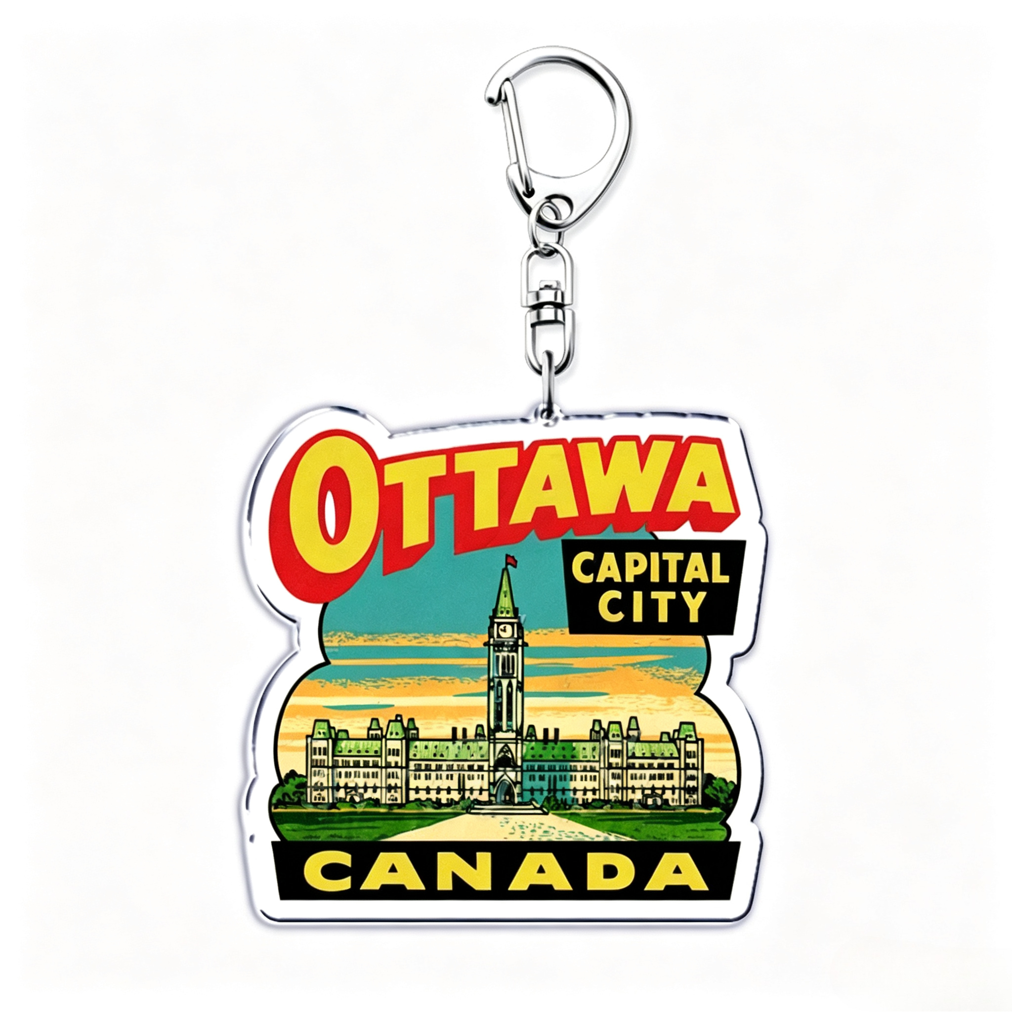 Multi City Landscape Acrylic K - Travel Accessories New York 评论和价格