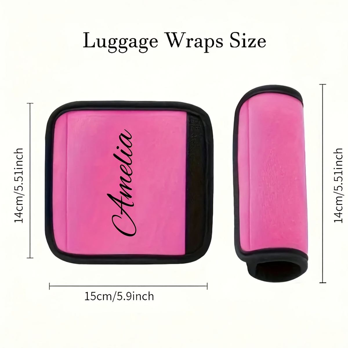 Custom Name Luggage Handle Cov - Travel Accessories To Gift 评论和价格
