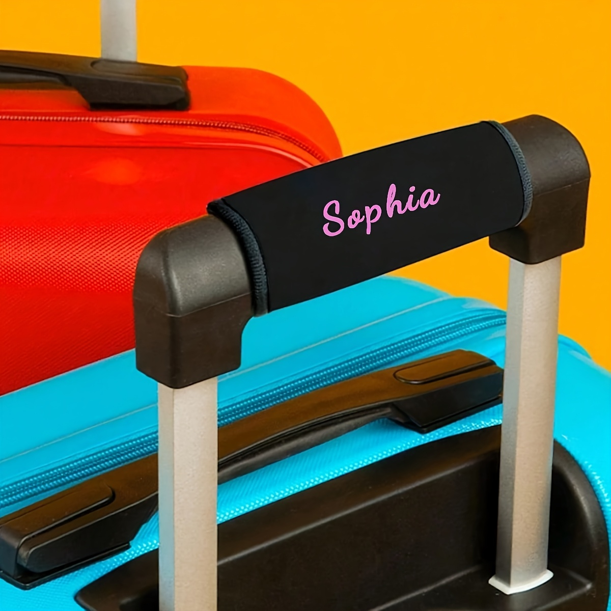 Custom Name Luggage Handle Cov - Travel Accessories To Gift 评论和价格