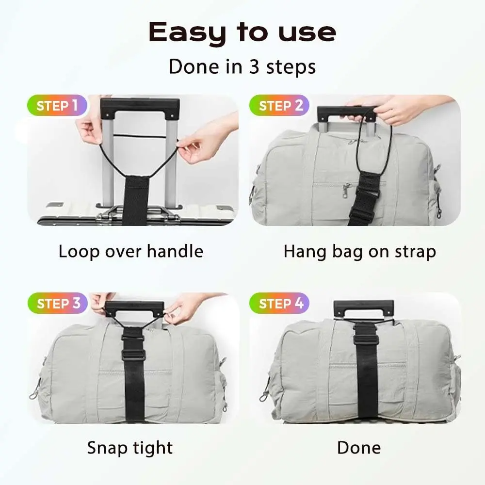 1 Pack Black Luggage Straps fo - Travel Accessories Luggage Straps 评论和价格