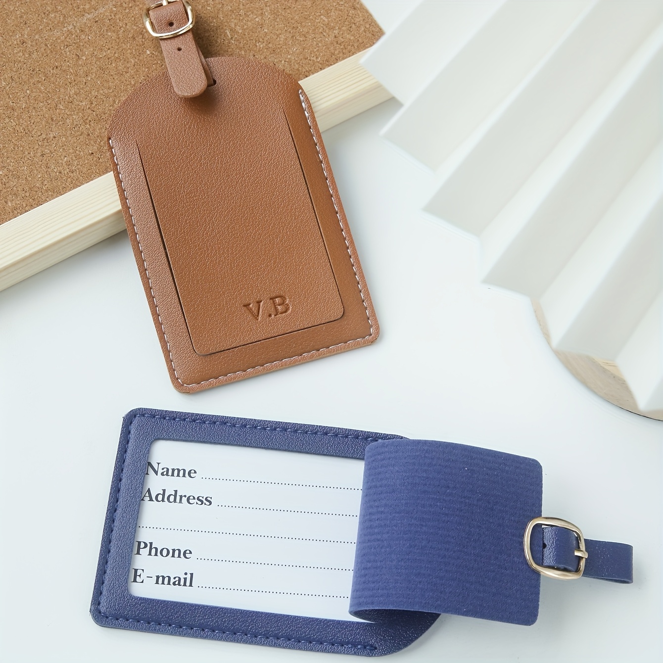 1PC Custom Initials Luggage Ta - Travel Access 评论和价格