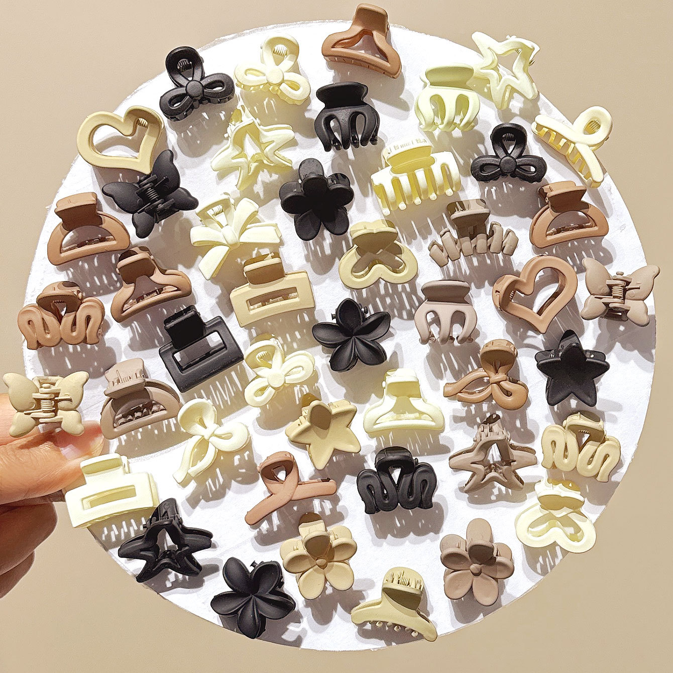 10/20/30pcs Beige Mixed Pack S - Travel Accessories To Gift 评论和价格