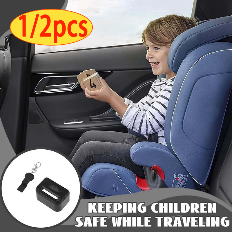 Car Seat Belt Buckle Safety Se - Travel Accessories For 4 Year Old 评论和价格
