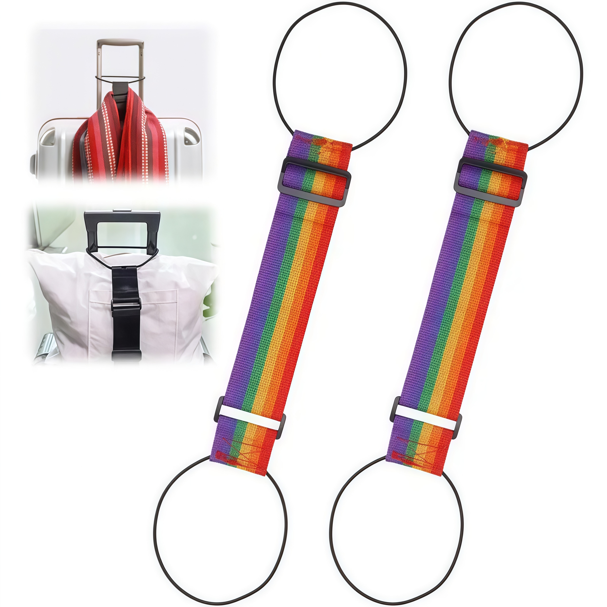 2-piece set of versatile, stur - Travel Accessories Luggage Straps 评论和价格