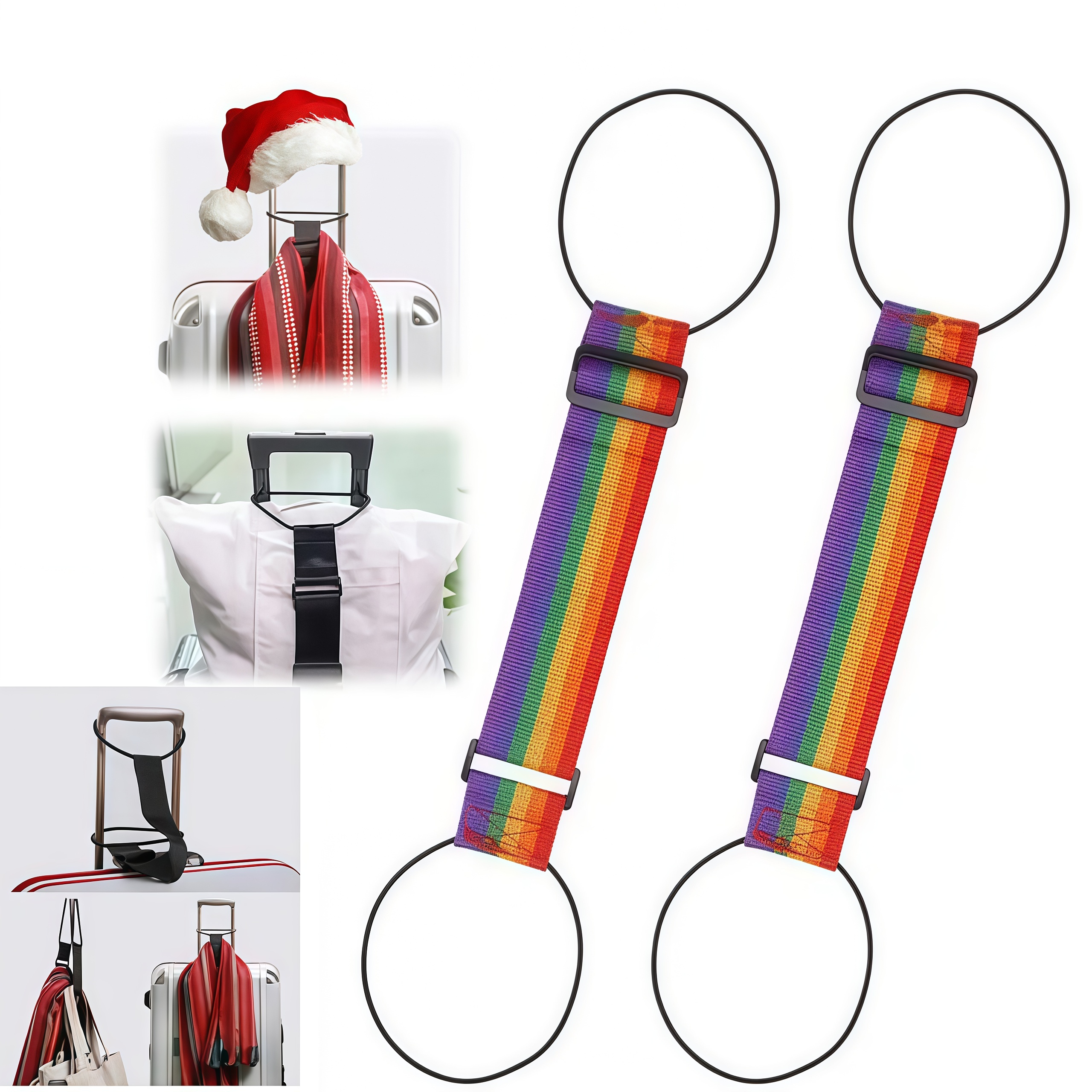 2-piece set of versatile, stur - Travel Accessories Luggage Straps 评论和价格