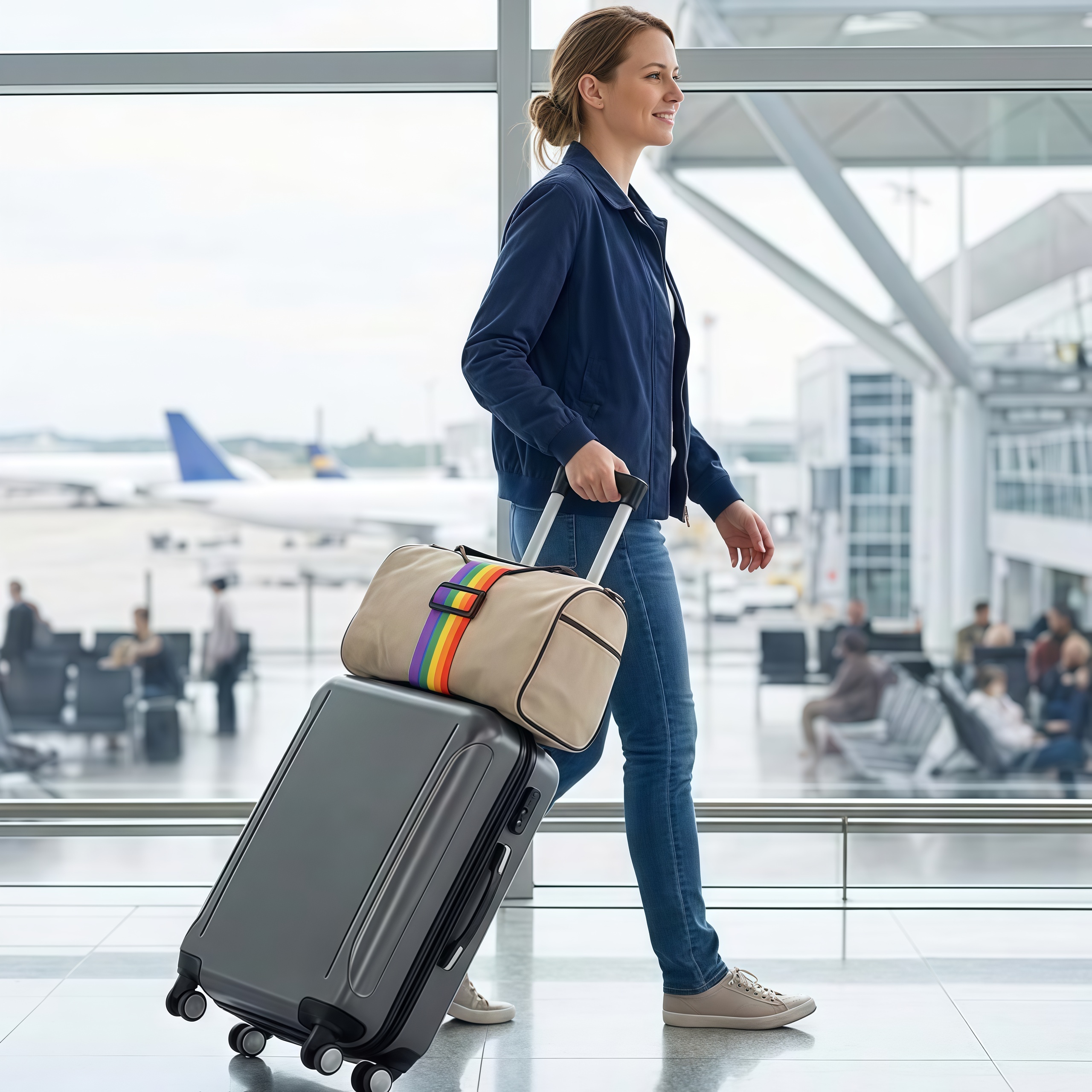2-piece set of versatile, stur - Travel Accessories Luggage Straps 评论和价格