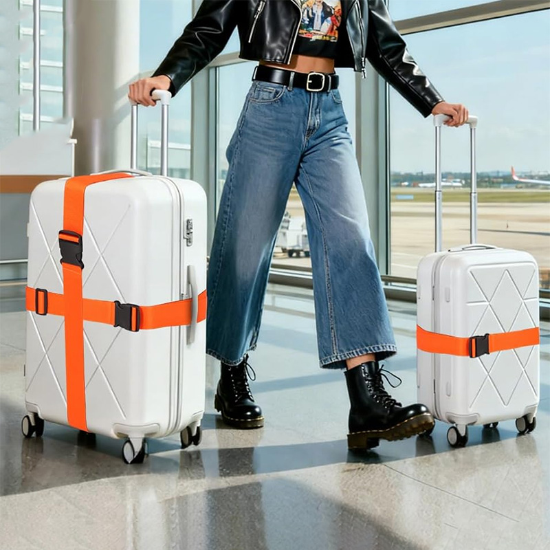 NEW Straight Shaped Luggage St - Travel Accessories Luggage Straps 评论和价格