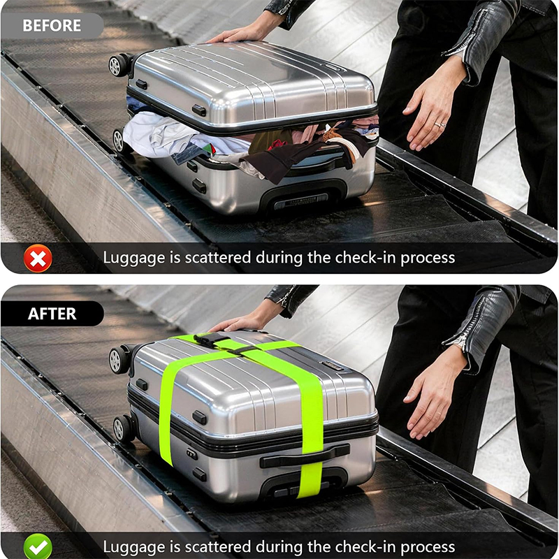 NEW Straight Shaped Luggage St - Travel Accessories Luggage Straps 评论和价格