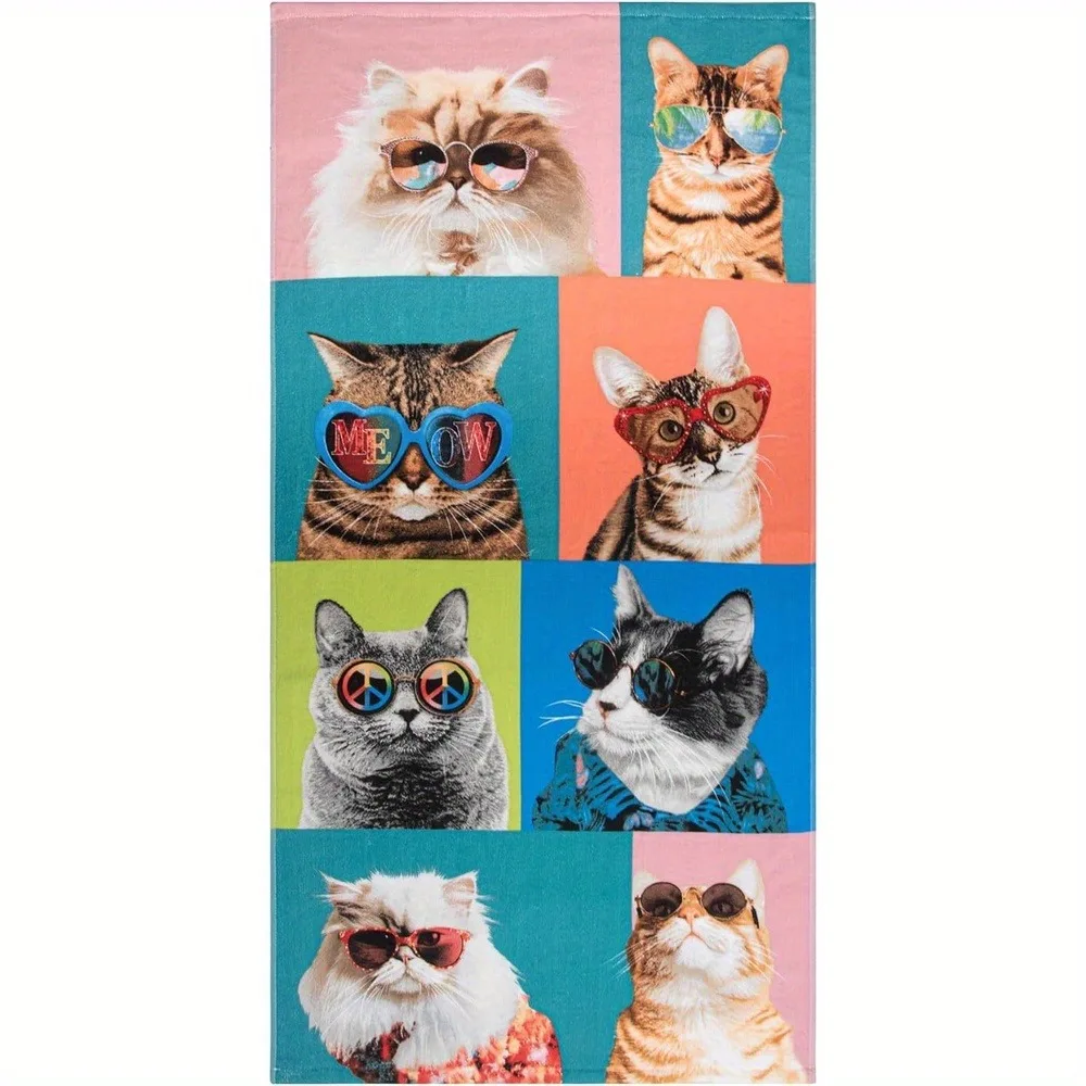 Cool Cat Pattern Extra Large B - Travel Accessories Ideas 评论和价格