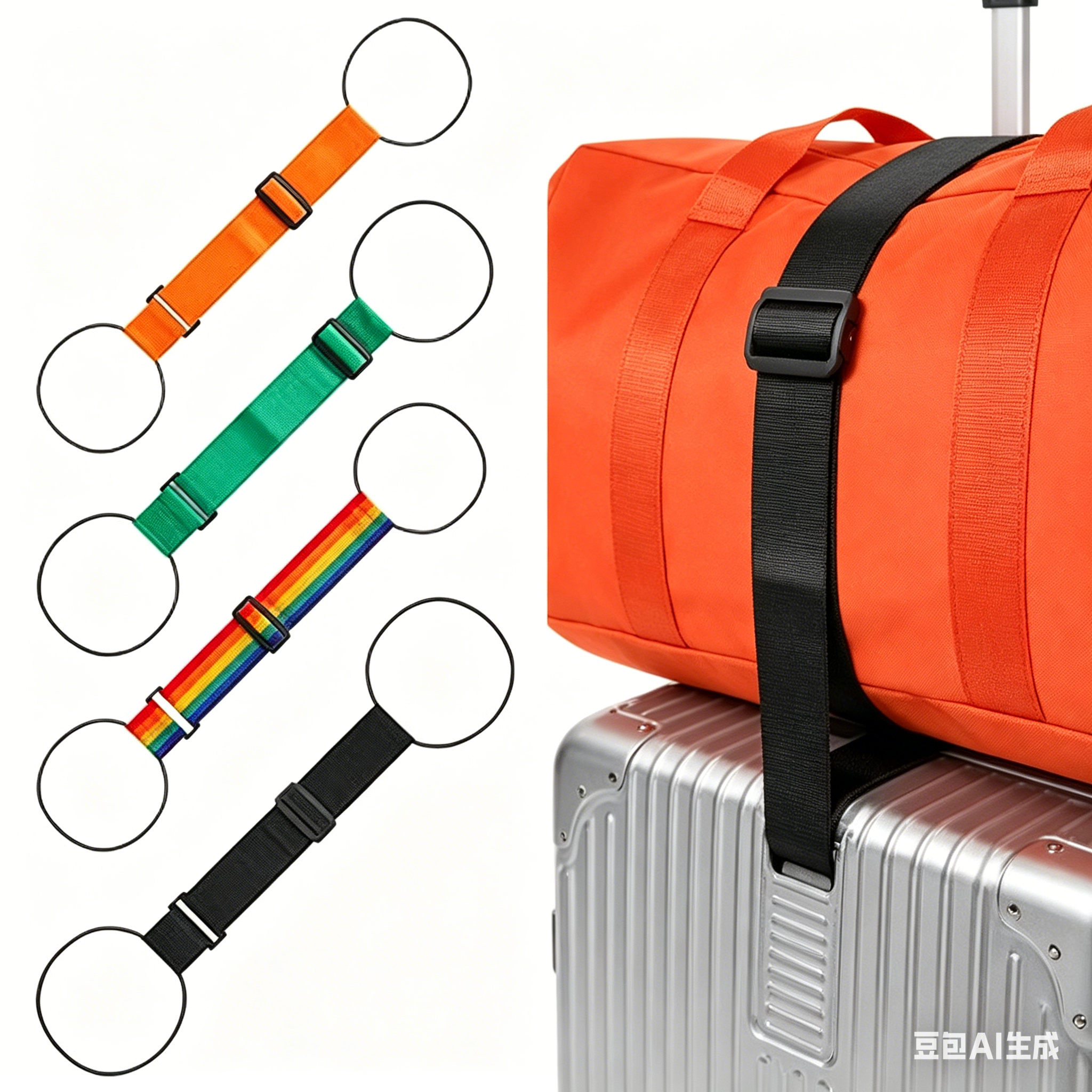 Adjustable Luggage Strap Trave - Travel Accessories Luggage Straps 评论和价格
