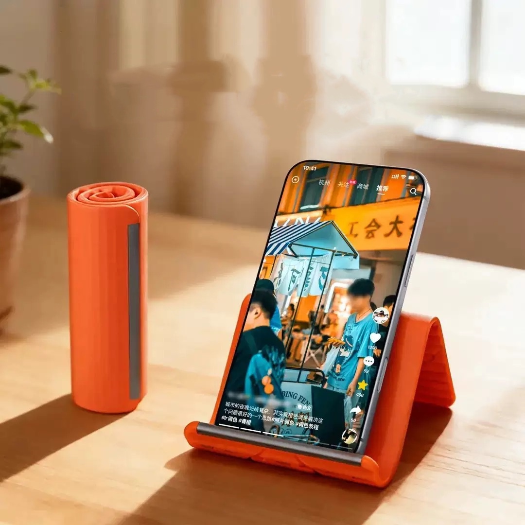Lazy Portable Phone Stand Sili - Travel Accessories Store 评论和价格