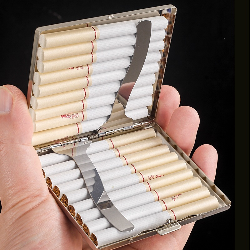 Portable Metal Cigarette Case  - Travel Accessories 评论和价格