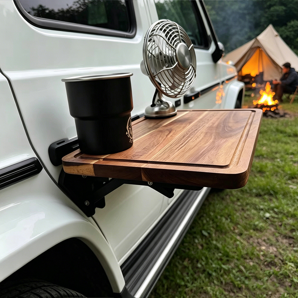 1PC Car Side Folding Wooden Ta - Travel Accessories Store 评论和价格