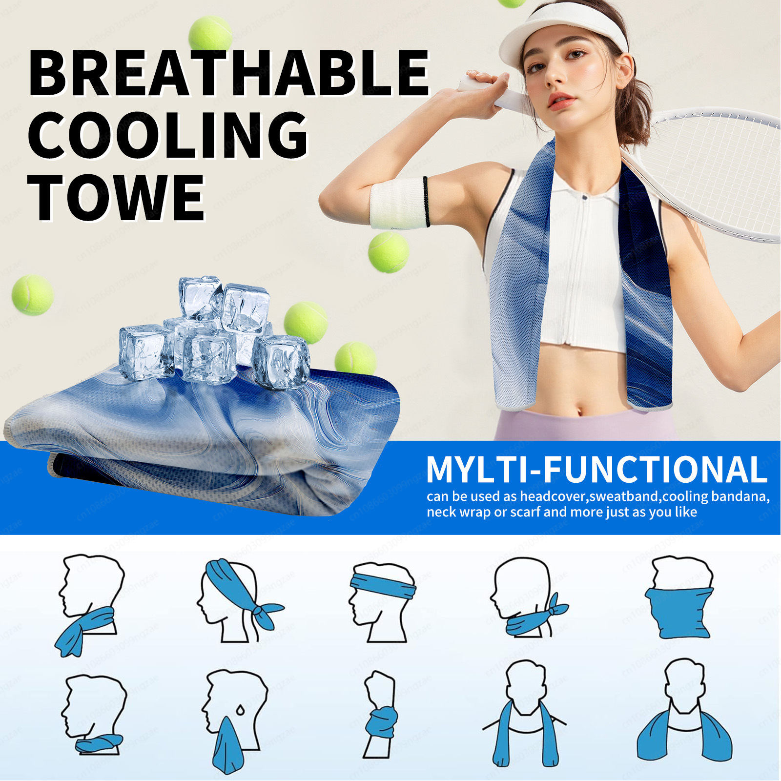Cooling Quick Dry Sports Towel - Travel Towel Quick Dry 评论和价格