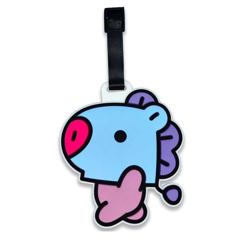 BT21 cartoon cute keychain Kaw - Travel Accessories Store 评论和价格