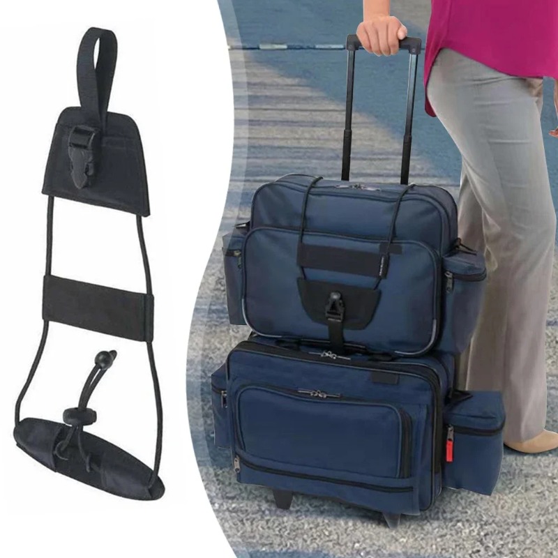 Travel Tied Black Durable Nylo - Travel Accessories Luggage Straps 评论和价格