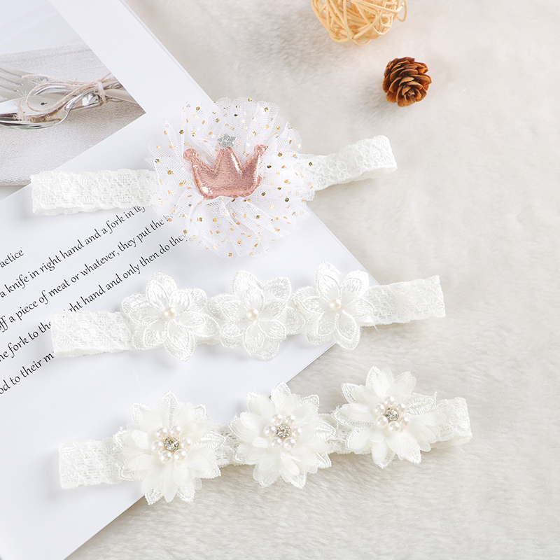 Baby Headband Flower Bows Crow - Travel Accessories For 4 Year Old 评论和价格