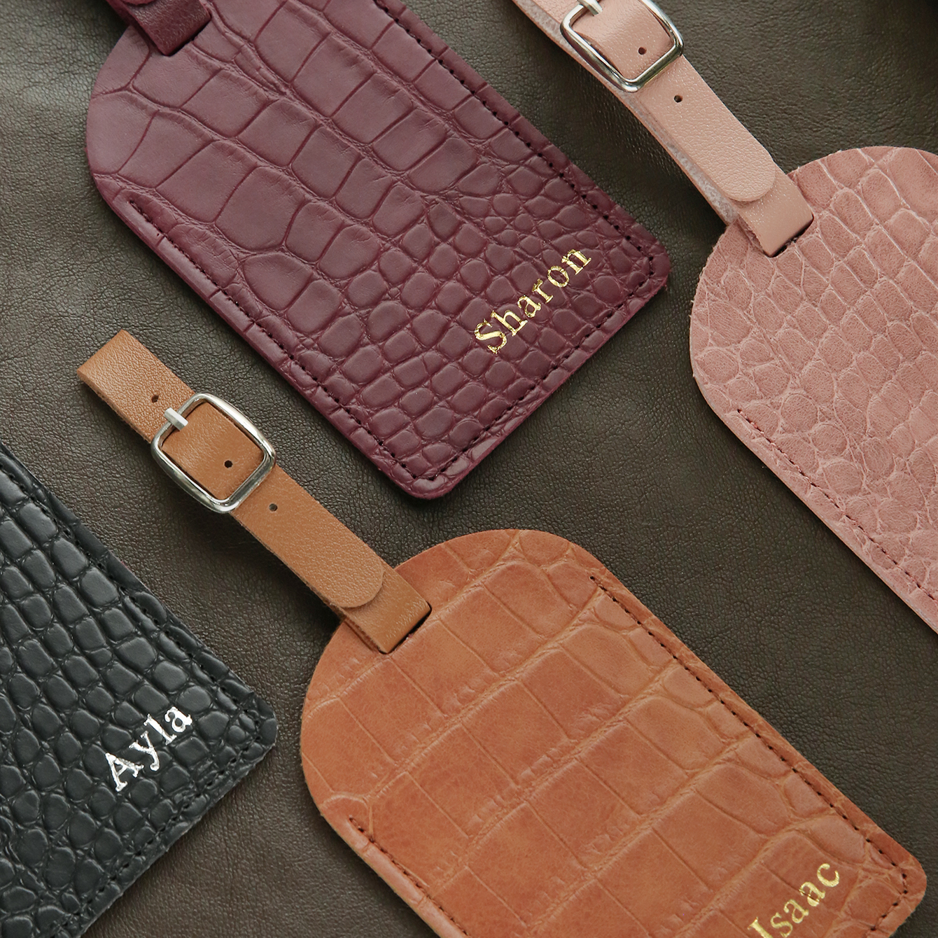 Personalized Custom Name Croc  - Travel Accessories Luggage Straps 评论和价格