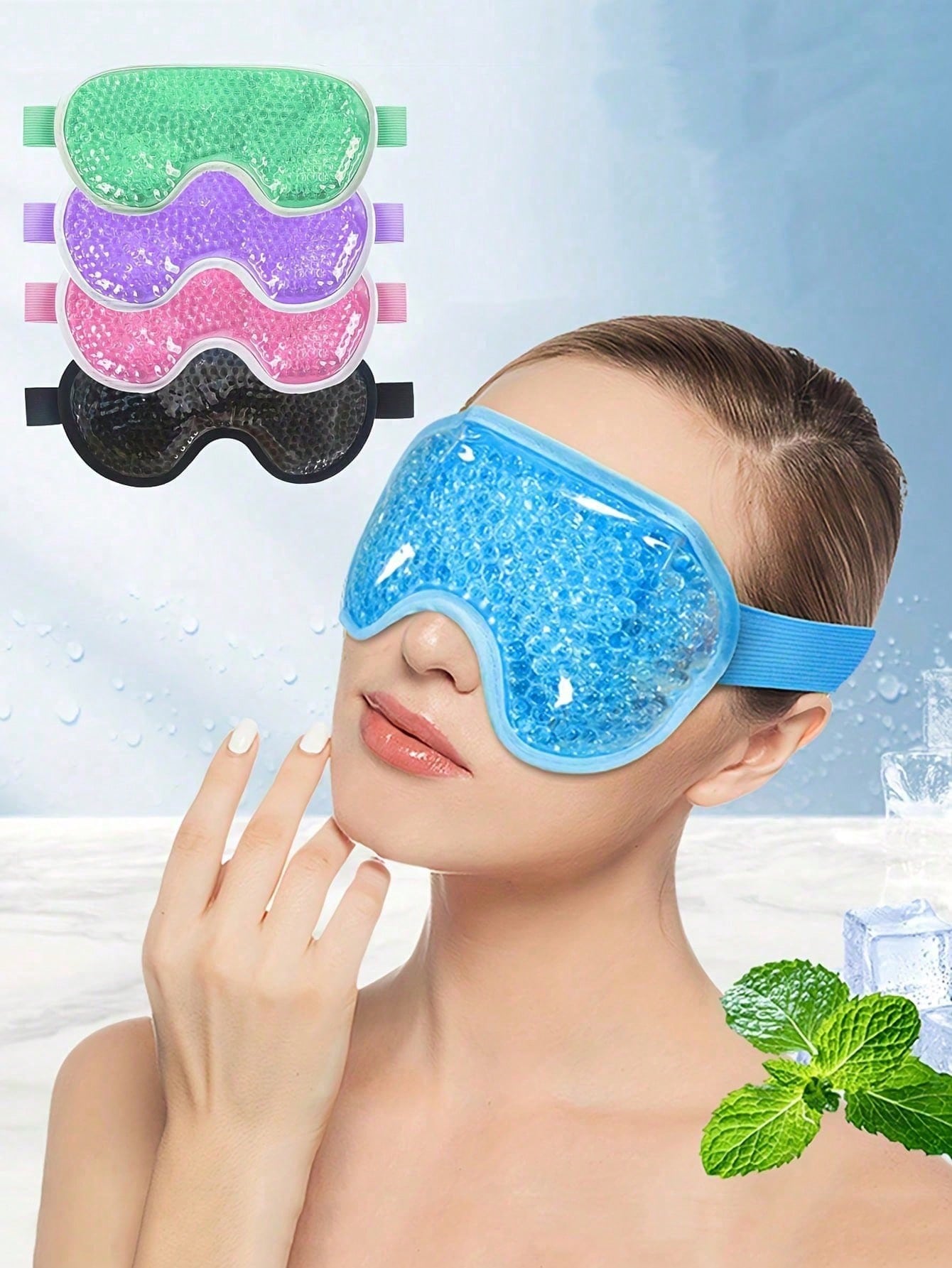 Reusable Cooling Gel Eye Mask  - Travel Accessories 评论和价格