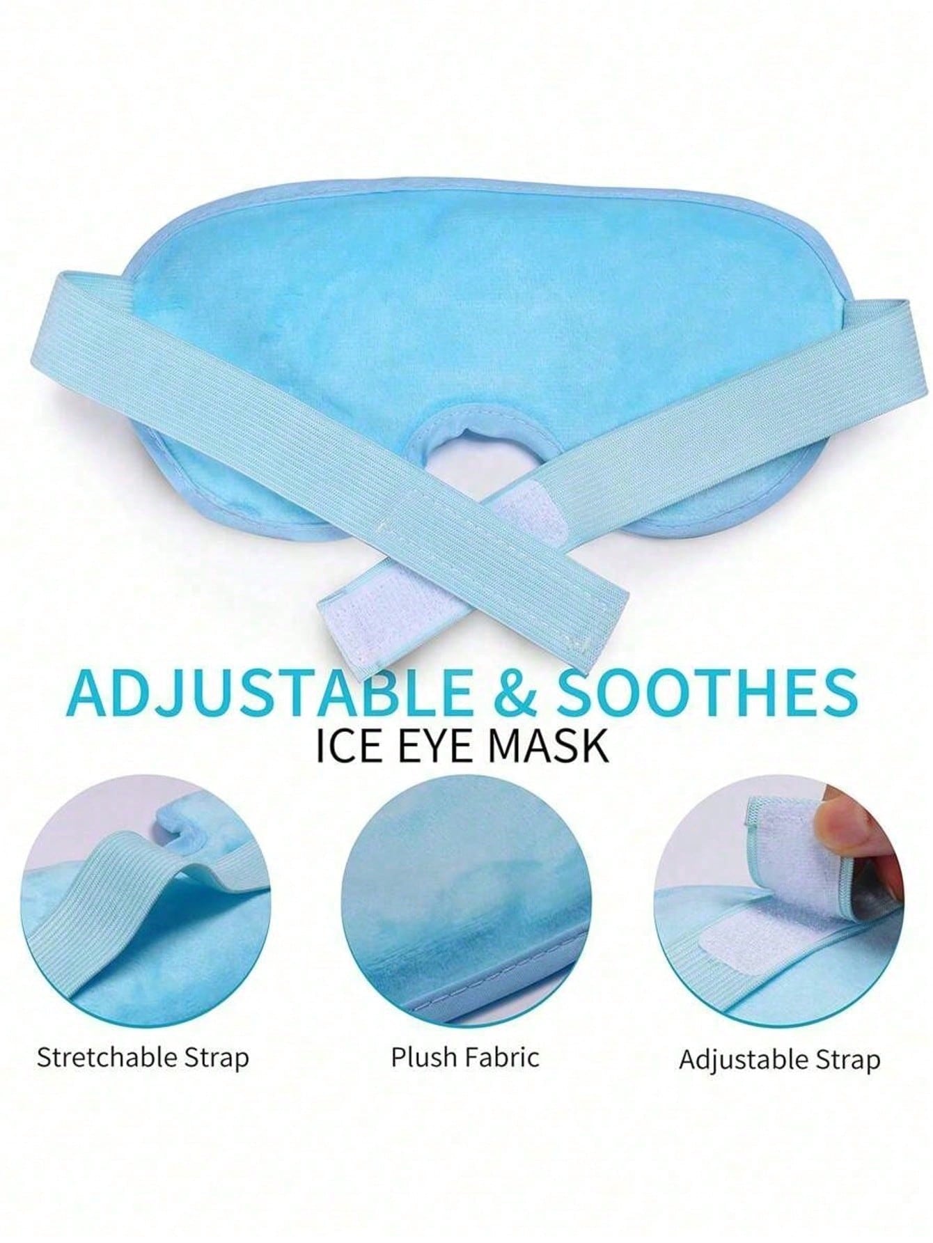 Reusable Cooling Gel Eye Mask  - Travel Accessories 评论和价格