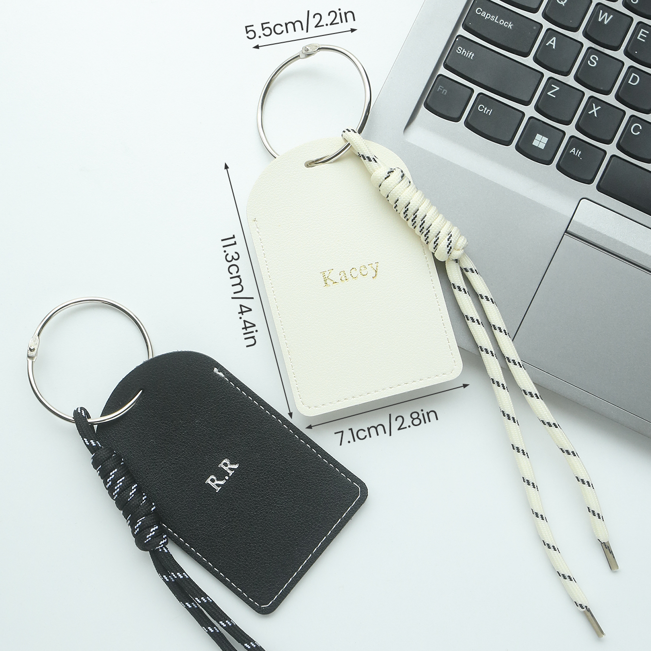 Personalized Custom Dual Initi - Travel Accessories Luggage Straps 评论和价格