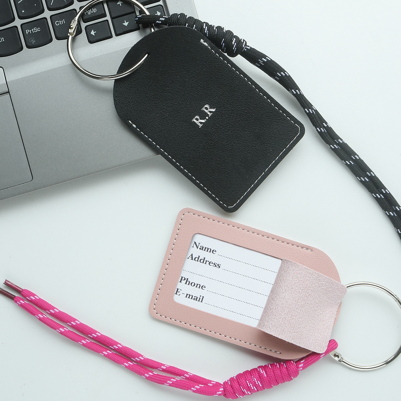 Personalized Custom Dual Initi - Travel Accessories Luggage Straps 评论和价格