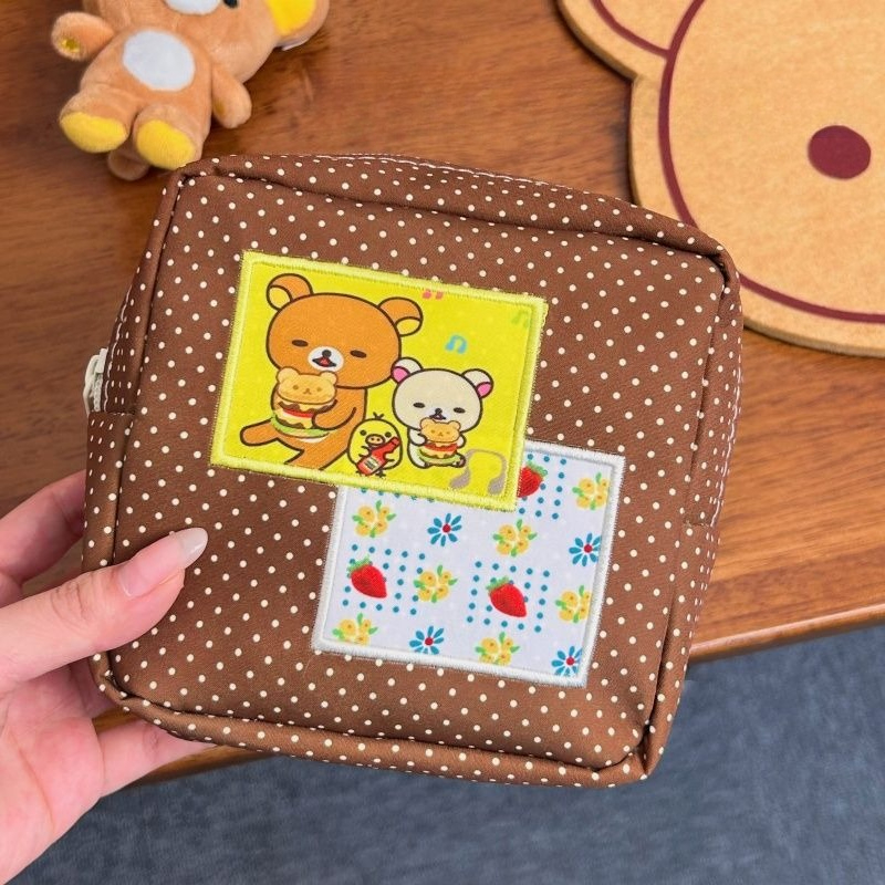 Kawaii Rilakkuma Brown Polka D - Travel Accessories Store 评论和价格