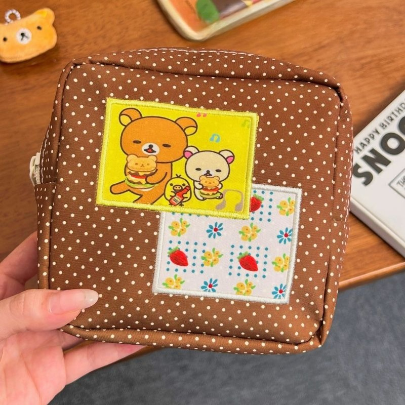 Kawaii Rilakkuma Brown Polka D - Travel Accessories Store 评论和价格