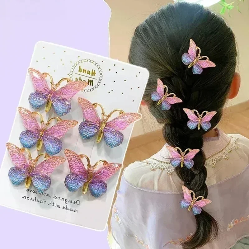 5pcs Sweet Hair Clips Stereosc - Travel Accessories For 4 Year Old 评论和价格