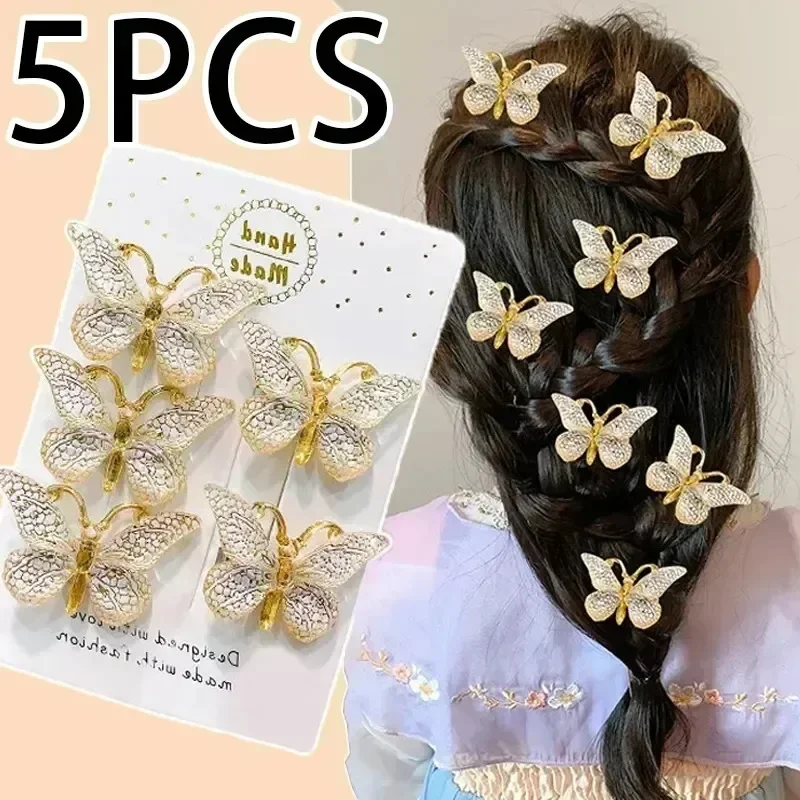 5pcs Sweet Hair Clips Stereosc - Travel Accessories For 4 Year Old 评论和价格