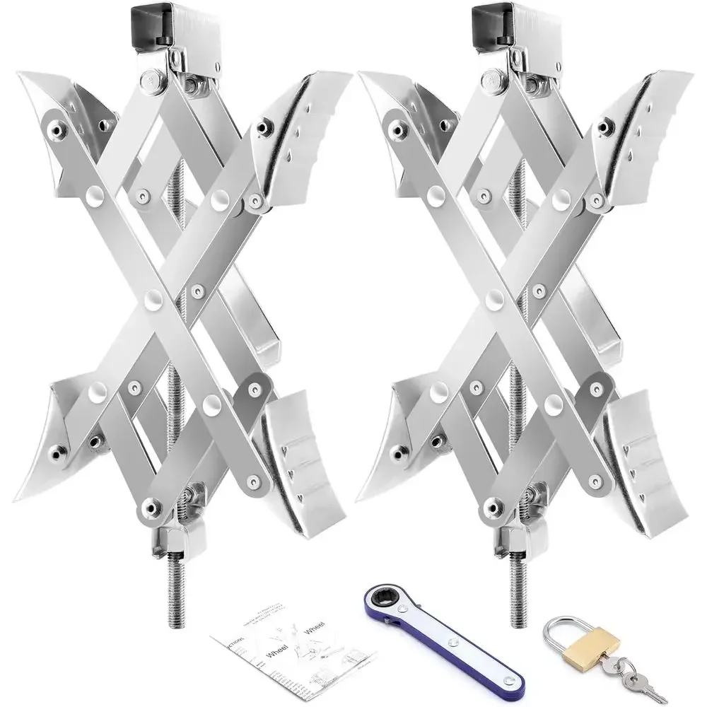 X-Shaped RV Wheel Chock Fit 3. - Travel Accessories 评论和价格