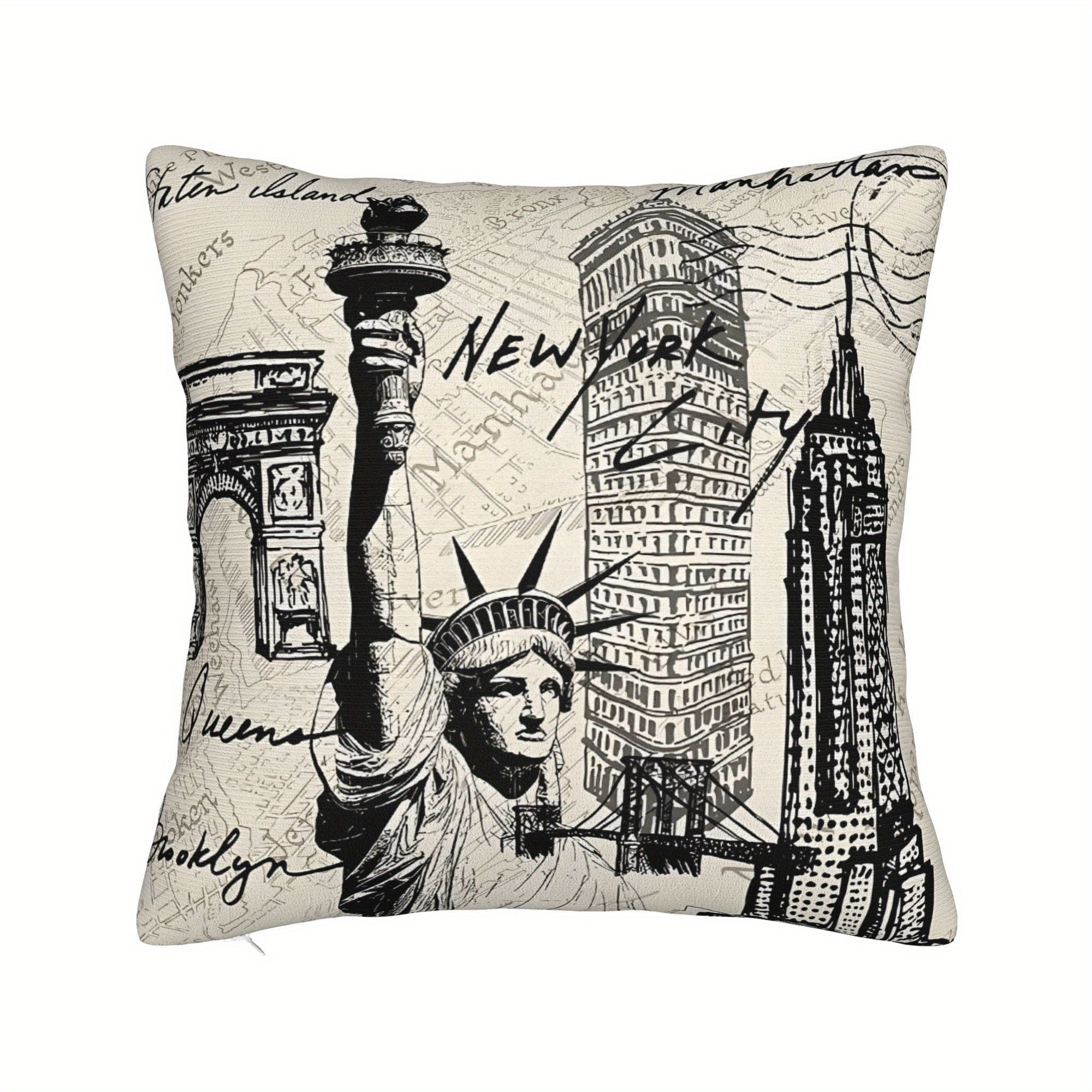Retro 1980s New York Printed D - Travel Accessories New York 评论和价格