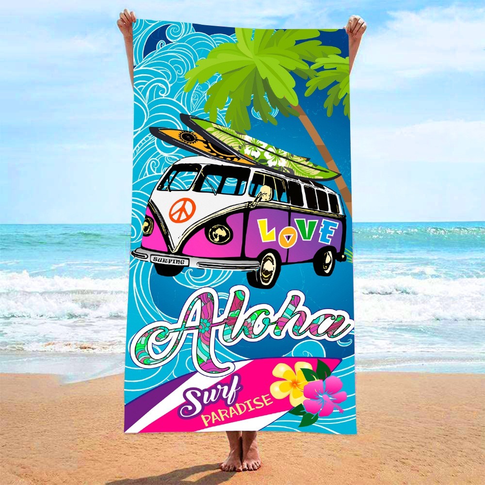 Leopard Print Bath Towel 70x14 - Travel Towel Quick Dry 评论和价格