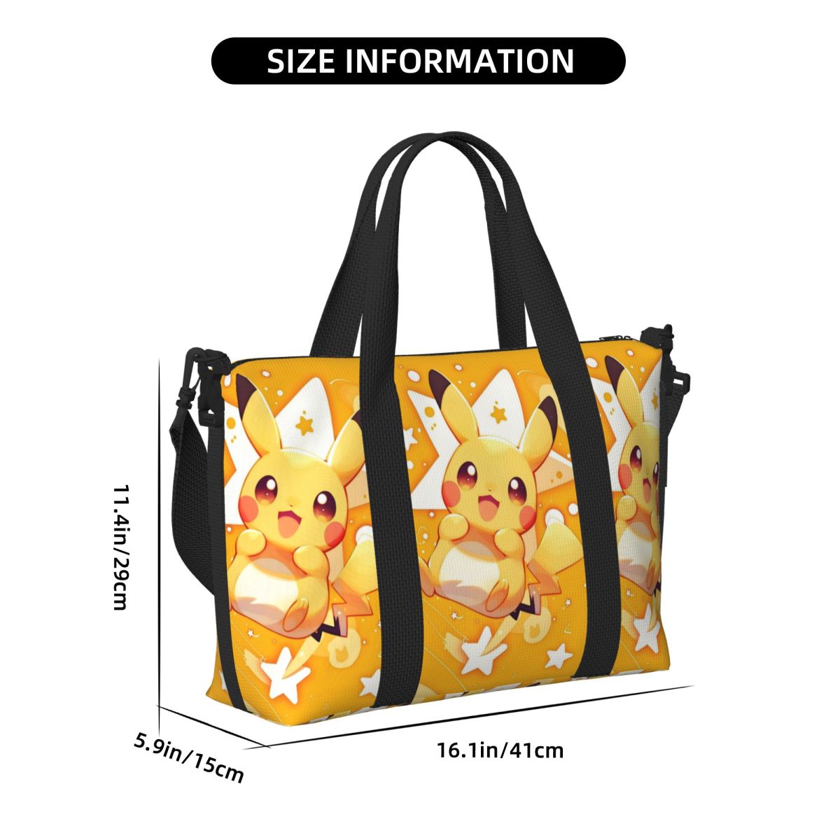 Custom P-Pikachus Cute Printed - Travel Accessories Shops 评论和价格