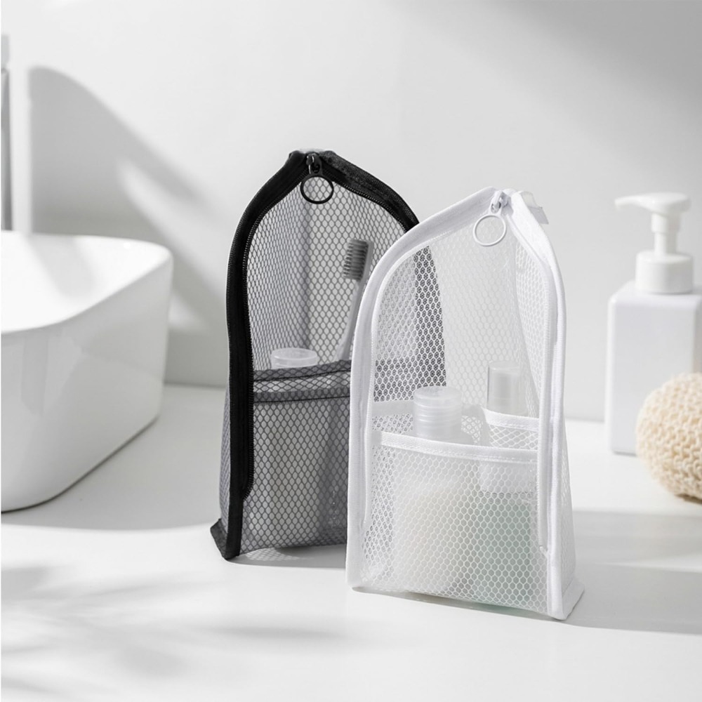 Mesh Toiletry Bag Breathable Q - Travel Accessories 评论和价格