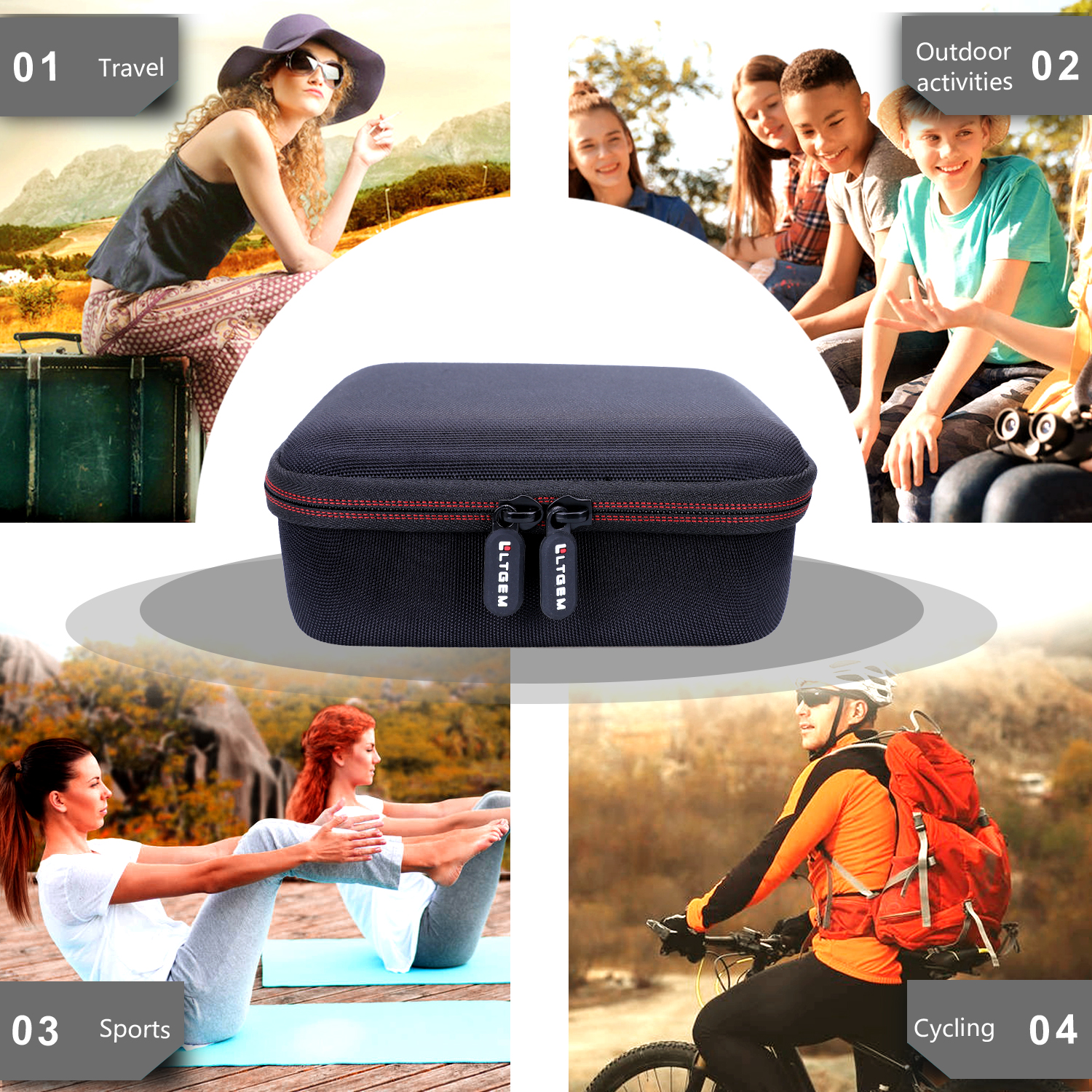 LTGEM Razor Case for Bald Men  - Travel Accessories Kit For Men 评论和价格