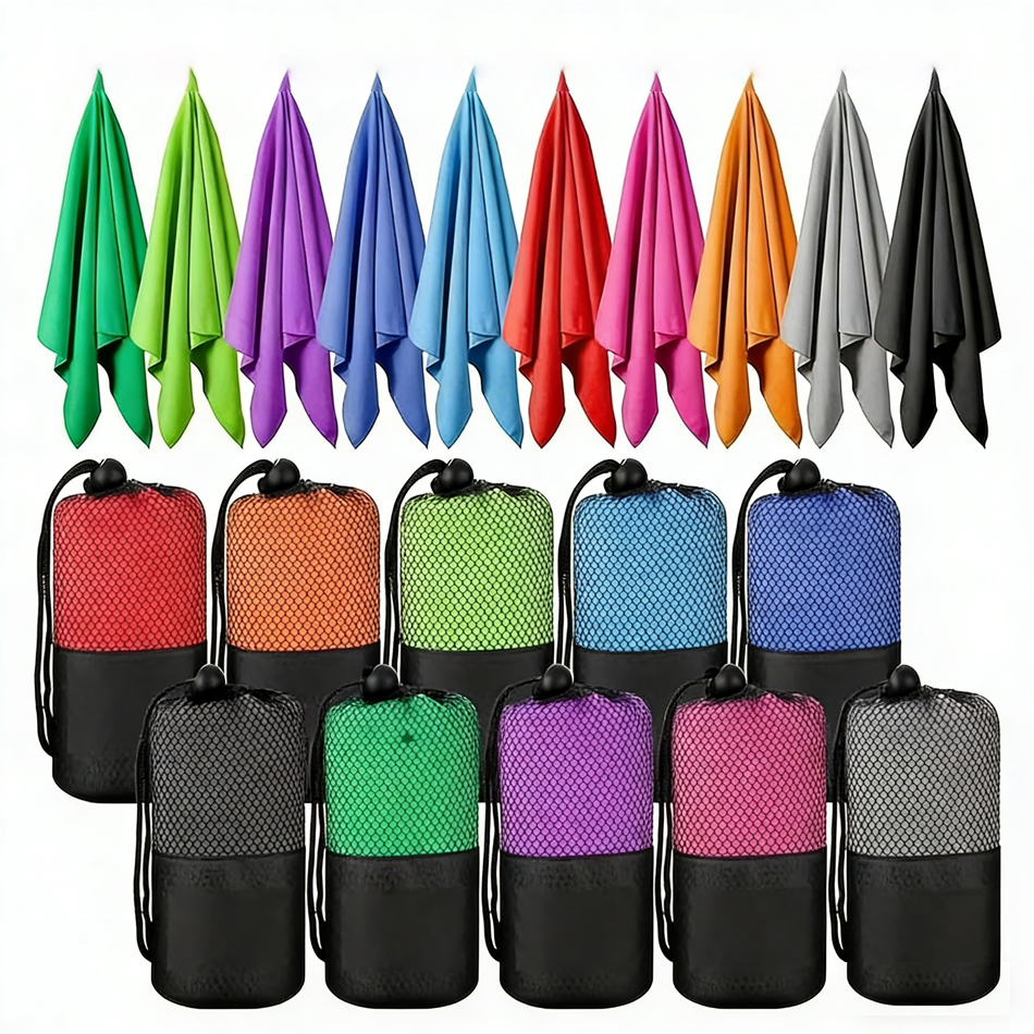 1PC Microfiber Beach Towel Qui - Travel Towel Quick Dry 评论和价格