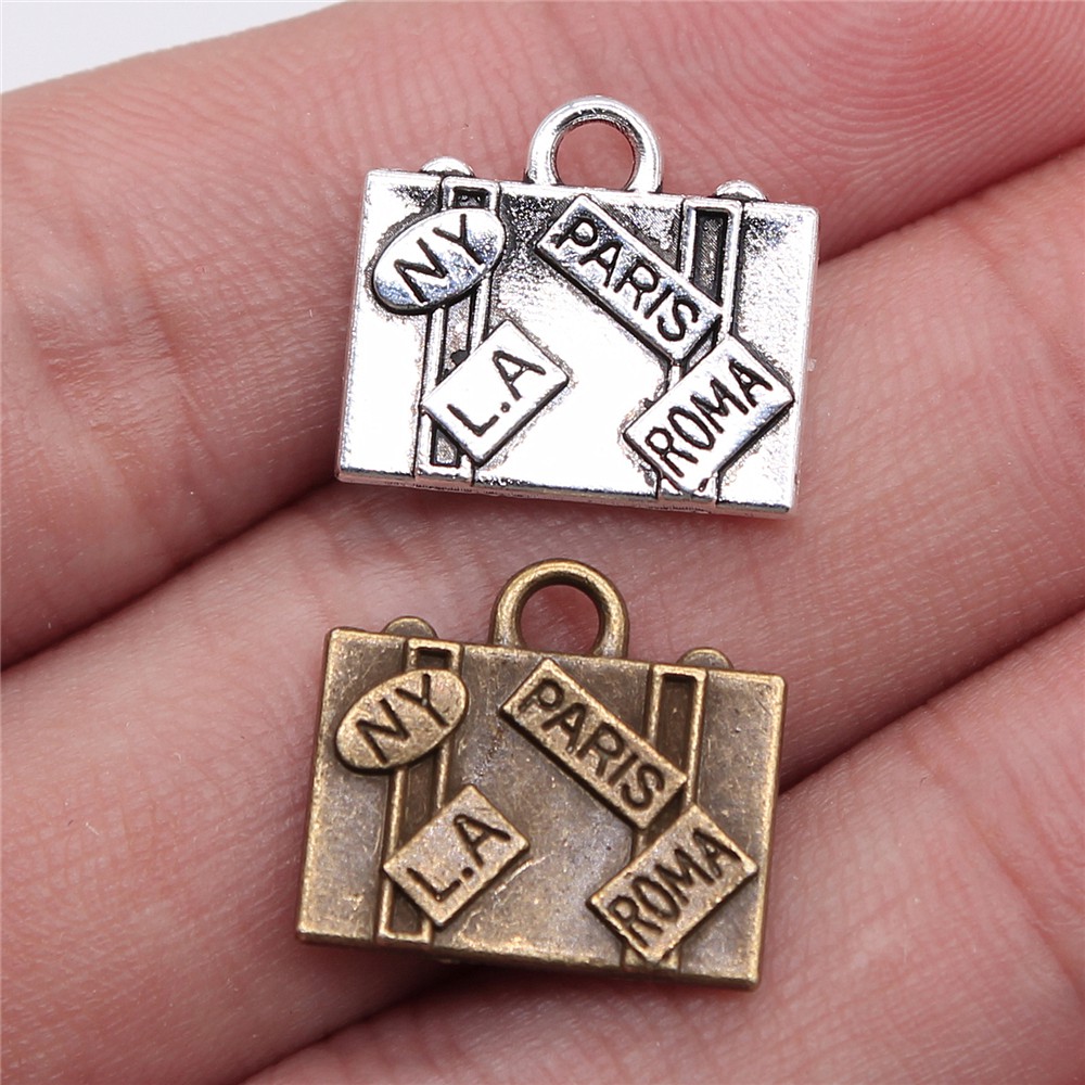 WYSIWYG 5pcs 15x16mm Charms Tr - Travel Accessories New York 评论和价格