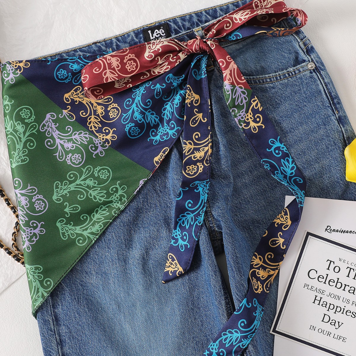 Women Vintage Paisley Print Wa - Travel Accessories Hip Belt 评论和价格