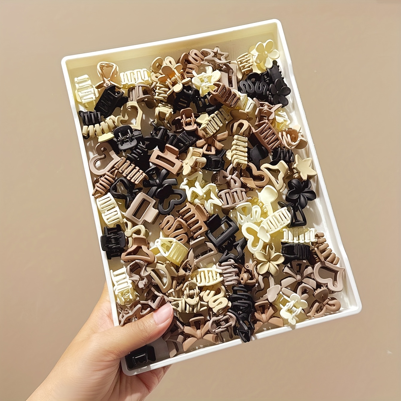 5/10/20/30pcs Beige Mixed Pack - Travel Accessories For 4 Year Old 评论和价格